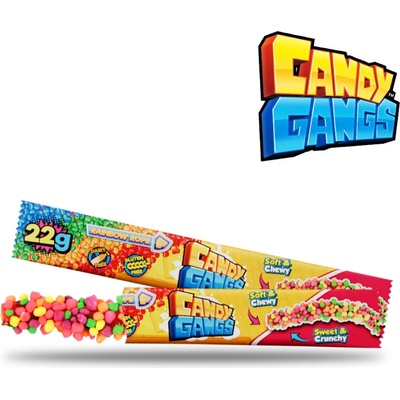 Candy Gangs Rope ovocný pendrek s bonbóny 22 g