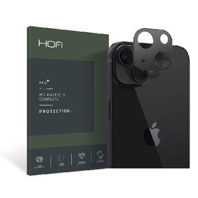 Стоманен протектор за камера на iPhone 13 Mini / 13 от Hofi Alucam Pro+ - черен (6216990213038)