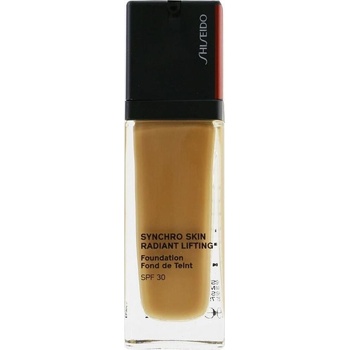 Shiseido Synchro Skin Radiant Lifting Foundation rozjasňujúci liftingový make-up SPF30 410 Sunstone 30 ml