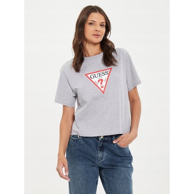Guess Bavlnené tričko Jeans dámske W4YI73 K8HM0 W4YI73.K8HM0 šedá