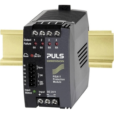 PULS DIMENSION PISA11.406 bezpečnostní modul 24 V/DC 6 A Počet výstupů:4 x Obsah 1 ks