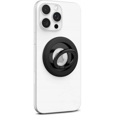 Spigen Nano Pop silikonový držák na telefon s MagSafe a prstenem - Black Sesame – Zboží Mobilmania