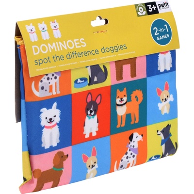 Petit Collage Domino 2v1 pocity/čísla