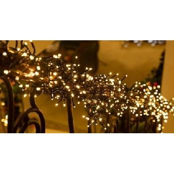 DENR Vánoční světelný řetěz Girlanda 250 LED venkovní 5m Barva: Teplá bíla
