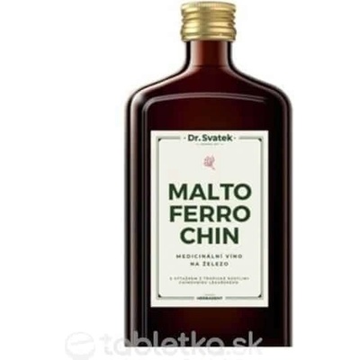 Dr.Svatek MALTOFERROCHIN sladové víno na železo 500 ml