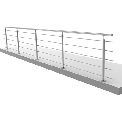 HK Zábradlí Nerezové rovné zábradlí 6000 x 1000 KNRH5/6-2
