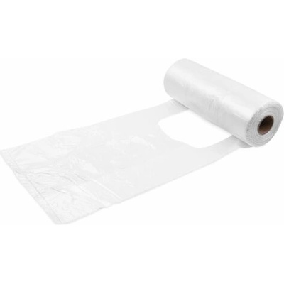 Taška (HDPE) v roli transparentní 22+11x45 cm 5kg, 200 ks