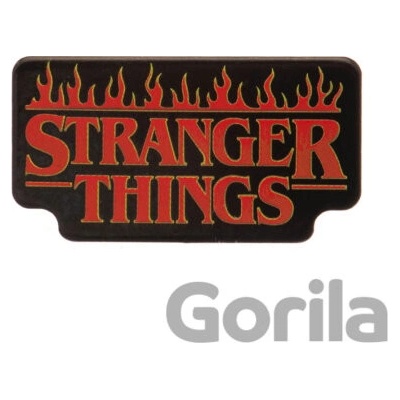 Pyramid International odznak Stranger Things Fire Logo
