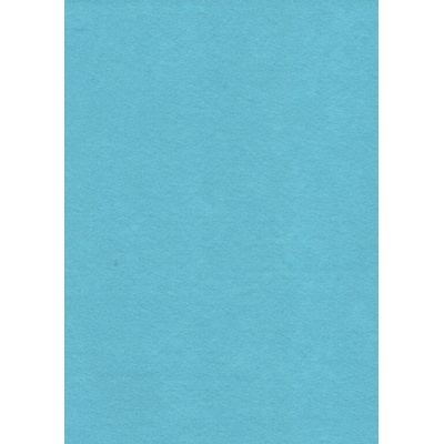 Filc 23 x 30 cm - modrý světlý