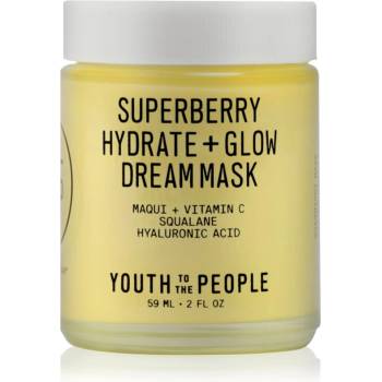 Youth To The People Superberry Hydrate + Glow Dream Mask маска за освежаване и хидратация 59ml