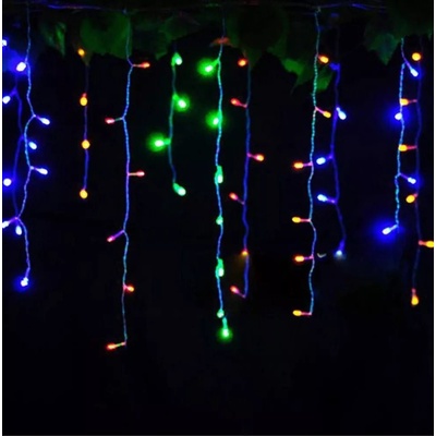Foxter DAH500 Vánoční světelný závěs FLASH 500 LED IP44 30W multicolor 16 m