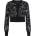 KILLSTAR дамска жилетка (top) KILLSTAR - Dark Angel Dottie - Cardigan - Black/White - KSRA013599