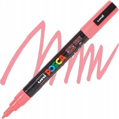 Uni Posca PC-3M koralový