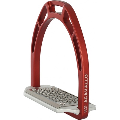 Acavallo Třmeny Arco Evolution Alupro Aluminium red 13 cm