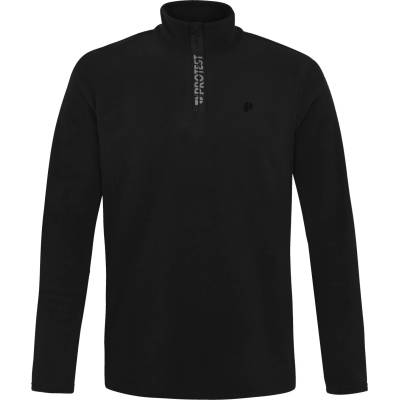 Protest Мъжки поларен пуловер Protest PRTReperfecto 1/4 Zip Active Top Fleece jumper - True Black (005-6385-0213)