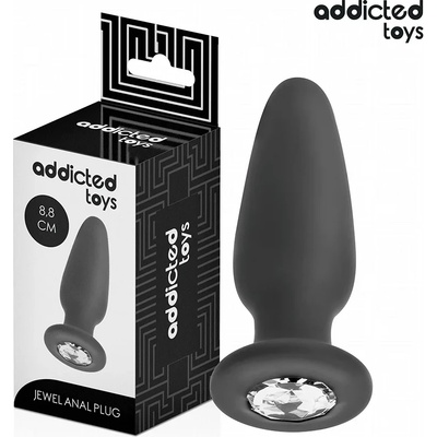 Анален плъг с кристал, компактен и стилен, 8, 8см. - Anal Plug Jewel (D-242865)