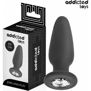  Анален плъг с кристал, компактен и стилен, 8, 8см. - Anal Plug Jewel (D-242865)