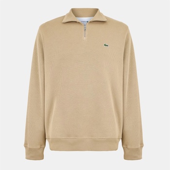 Lacoste Поларена блуза Lacoste Men's Quarter-Zip Fleece Top - Viennese 02S