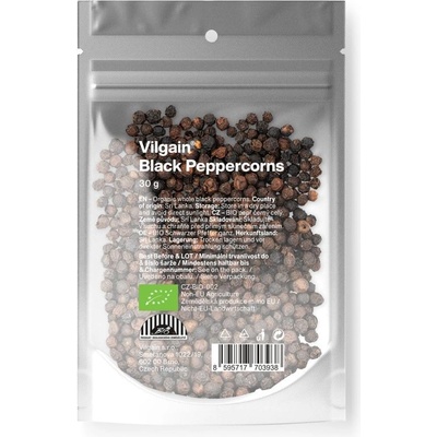 Vilgain Pepř BIO černý celý 30 g