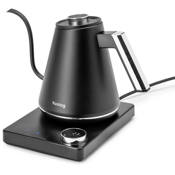 Image 1 of Huslog електрическа кана 1L черно-сребристо Smartcontrol (HUS1069)