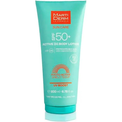 MARTIDERM Sun Care Active D Hydra Gel SPF50+ 50ml Facial Sunscreen - Green