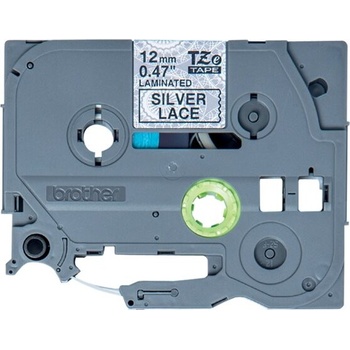Brother TZe-MPSL31 tape black/grey lace pattern 12mm/4m (TZEMPSL31)