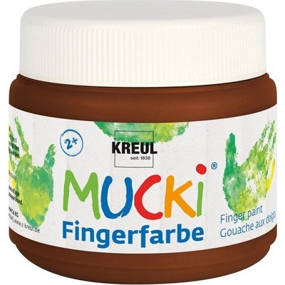 MUCKI Prstová farba 150 ml hnedá