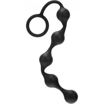 Image 1 of Me You Us Onyx Silicone Anal Beads