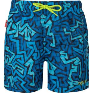 Trollkids Детски бордшорт Trollkids Kid's Haukland Shorts Boardshorts - Alpine Blue / Wild Lime - размер 98 (EU) (750-2498-0112)