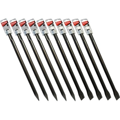Makita D-35324-10 sada sekáčov SDS-Max 5xD-34182 + 5xD-34213