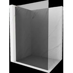 Mexen Kioto L стена за душ Walk-in 90 x 200 см, графит, четкан никел - 800-090-103-97-40 (800-090-103-97-40)
