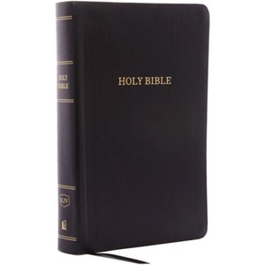 KJV Holy Bible, Personal Size Giant Print Reference Bible, Black Bonded Leather, 43, 000 Cross References, Red Letter, Comfort Print: King James Versio | Thomas Nelson (ISBN: 9780785215493)