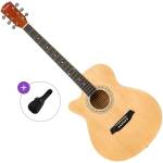 Pasadena PGC-10L Basic SET Natural Джъмбо китара