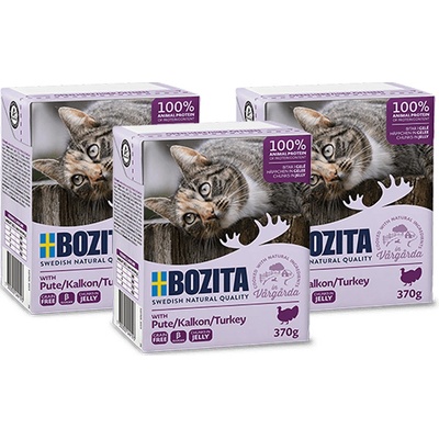 BOZITA morčacie mäso 3 x 370 g