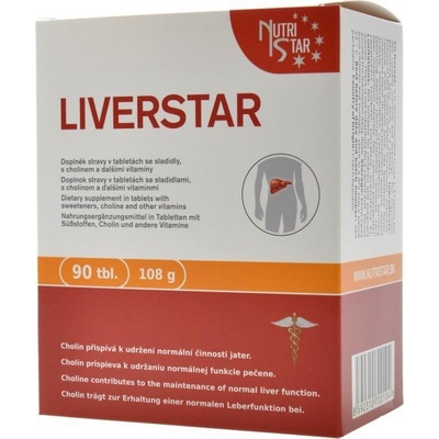Nutristar LIVERSTAR 90 tabliet 108 g