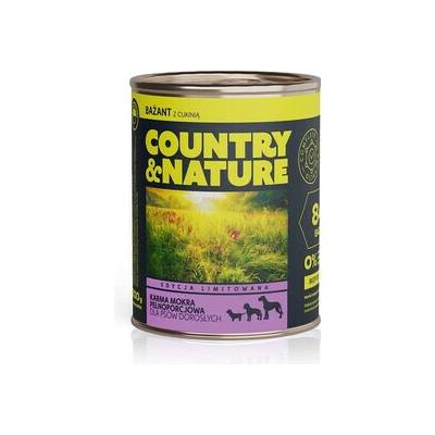 Country&Nature Bezobilné Bažant s cuketou 800 g