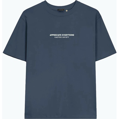 Kaotiko pánské Washed Expect Nothing navy