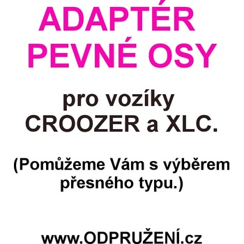Adaptér pevné osy pro XLC a Croozer