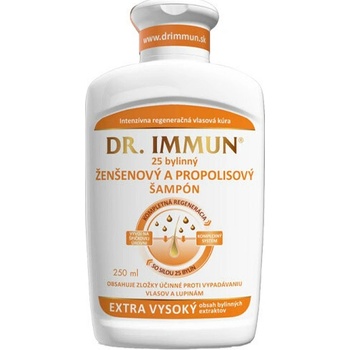 Dr. Immun Ženšeňový a propolisový šampón 25 bylinný 250 ml