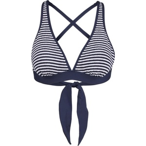 Seafolly Дамско бикини горнище Seafolly Clubhouse Multi Fit Longline Tri Bikini top - True Navy - размер 44 (EU) (150-6625-0217)