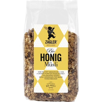 ZAGLER MÜSLIBÄR Био мюсли - мед - 1000 г