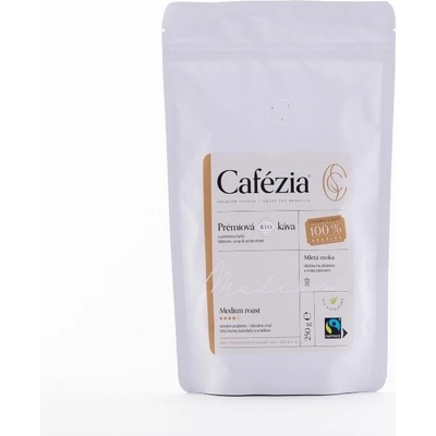 Cafézia Medium roast moka BIO 250 g