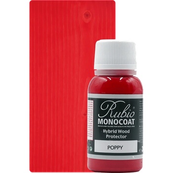 Rubio Monocoat Hybrid Wood Protector Poppy - Цветно масло за външна употреба 1л (4502)