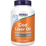 NOW Cod Liver Oil 1000 mg [180 Гел капсули]