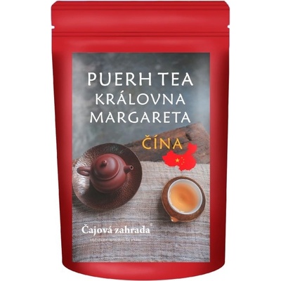 Čajová zahrada Puerh Tea Královna Margareta černý ochucený čaj černý čaj 90 g