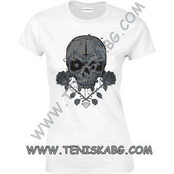 Image 1 of Fruit of the Loom Тениска - Skull rose