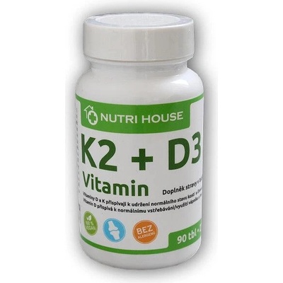 Nutri House Vitamin K2+D3 90 tabliet