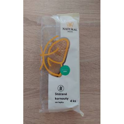 Natural Jihlava Zmrzlinové Kornútky bez lepku 4ks 60 g