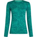 Icebreaker Дамско мериносово термобельо Icebreaker Women's Merino 200 Oasis L/S Crewe Moss Bloom Aop Merino base layer - Fresh / Tidal Teal / Aop - размер XL (115-2819-0215)