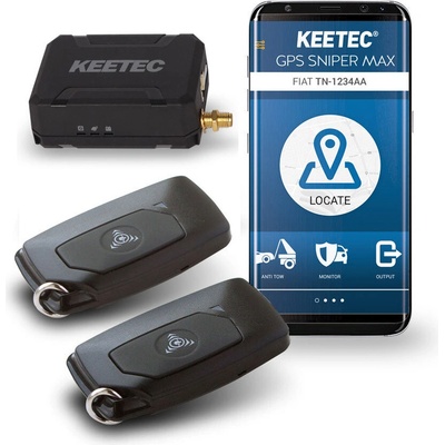 Keetec Sniper Max Control GPS zabezpečení vozidla